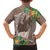 Polynesia Hawaiian Shirt Sharks Duo Tropical Brown