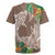 Polynesia Rugby Jersey Sharks Duo Tropical Brown