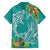 Polynesia Hawaiian Shirt Sharks Duo Tropical Teal