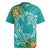 Polynesia Rugby Jersey Sharks Duo Tropical Teal