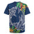 Polynesia Rugby Jersey Sharks Duo Tropical Navy
