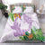 Polynesia Bedding Set Sharks Duo Tropical Lavender