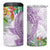 Polynesia 4 in 1 Can Cooler Tumbler Sharks Duo Tropical Lavender