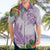 Polynesia Hawaiian Shirt Sharks Duo Tropical Lavender