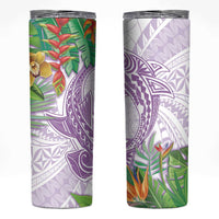 Polynesia Skinny Tumbler Sharks Duo Tropical Lavender
