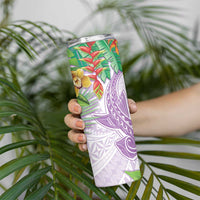Polynesia Skinny Tumbler Sharks Duo Tropical Lavender