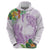 Polynesia Zip Hoodie Sharks Duo Tropical Lavender