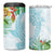 Polynesia 4 in 1 Can Cooler Tumbler Sharks Duo Tropical Turquoise