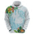 Polynesia Hoodie Sharks Duo Tropical Turquoise