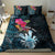 Niue Personalised Bedding Set Hiapo Mix Coconut Crab