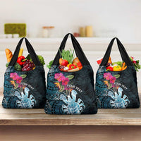 Niue Personalised Grocery Bag Hiapo Mix Coconut Crab