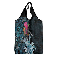 Niue Personalised Grocery Bag Hiapo Mix Coconut Crab