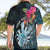 Niue Personalised Hawaiian Shirt Hiapo Mix Coconut Crab