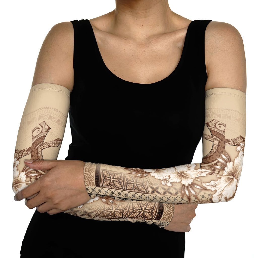 Samoa AIGA Mamanu Siapo Malu Motifs Arm Sleeves