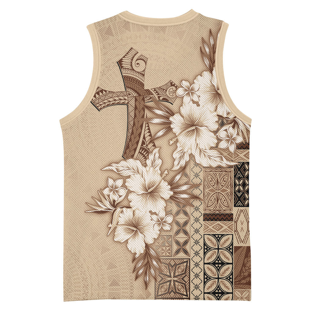Samoa AIGA Mamanu Siapo Malu Motifs Basketball Jersey
