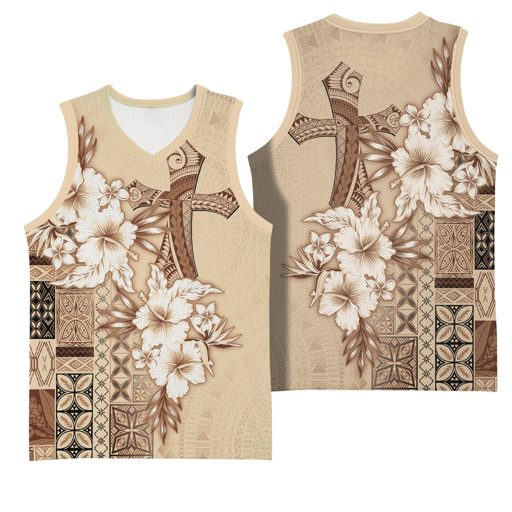 Samoa AIGA Mamanu Siapo Malu Motifs Basketball Jersey