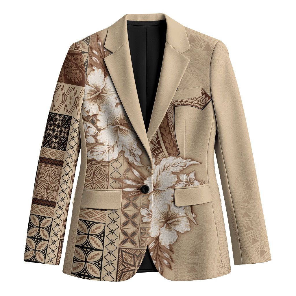 Samoa AIGA Mamanu Siapo Malu Motifs Blazer