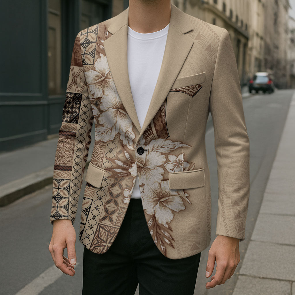 Samoa AIGA Mamanu Siapo Malu Motifs Blazer