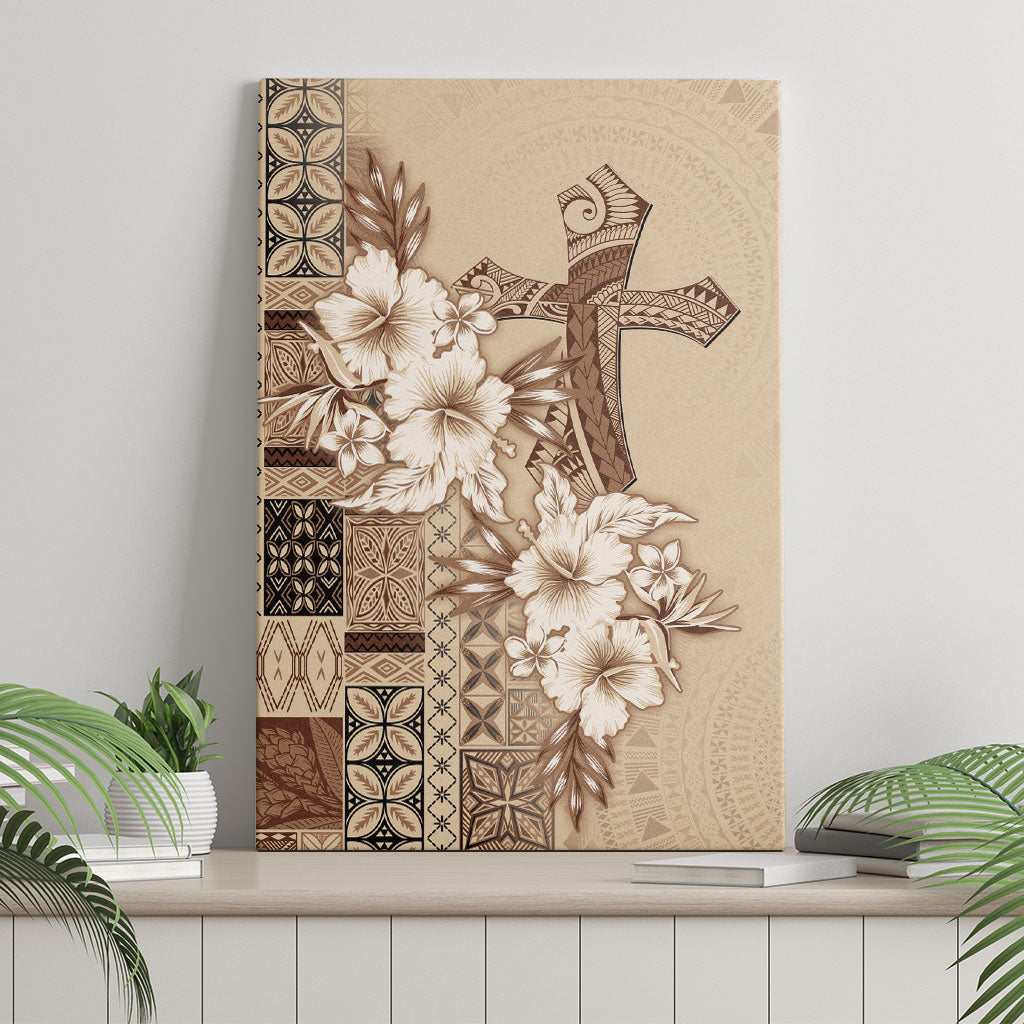Samoa AIGA Mamanu Siapo Malu Motifs Canvas Wall Art