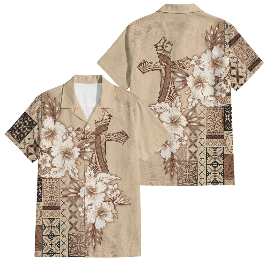 Samoa AIGA Mamanu Siapo Malu Motifs Family Matching Long Sleeve Bodycon Dress and Hawaiian Shirt