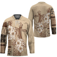 Samoa AIGA Mamanu Siapo Malu Motifs Hockey Jersey
