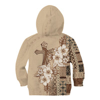 Samoa AIGA Mamanu Siapo Malu Motifs Kid Hoodie