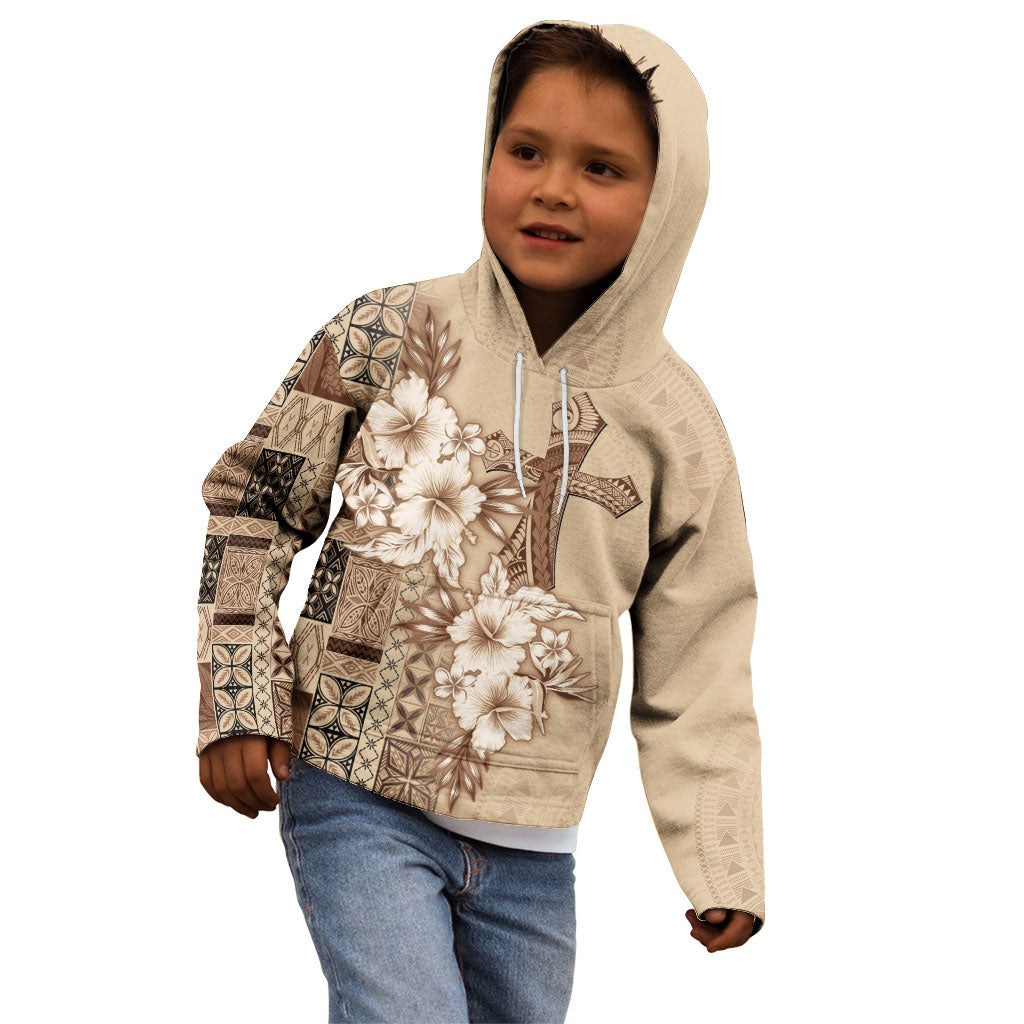 Samoa AIGA Mamanu Siapo Malu Motifs Kid Hoodie