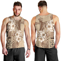 Samoa AIGA Mamanu Siapo Malu Motifs Men Tank Top LT7 - Polynesian Pride