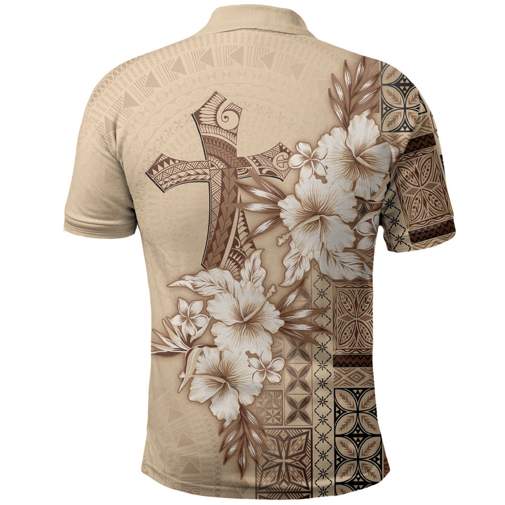 Samoa AIGA Mamanu Siapo Malu Motifs Polo Shirt