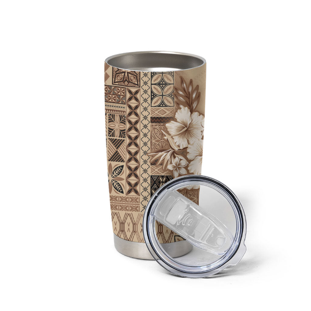 Samoa AIGA Mamanu Siapo Malu Motifs Tumbler Cup
