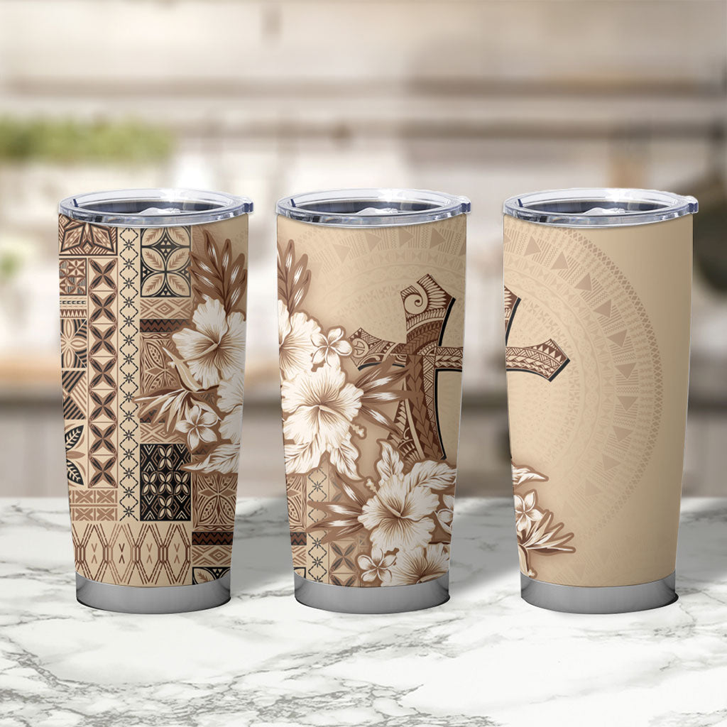 Samoa AIGA Mamanu Siapo Malu Motifs Tumbler Cup