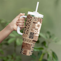 Samoa AIGA Mamanu Siapo Malu Motifs Tumbler With Handle
