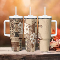 Samoa AIGA Mamanu Siapo Malu Motifs Tumbler With Handle