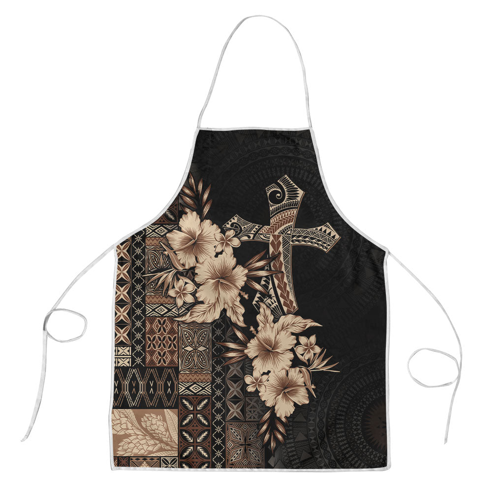 Samoa AIGA Mamanu Siapo Malu Motifs Apron Black Ver