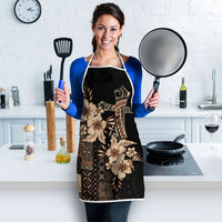 Samoa AIGA Mamanu Siapo Malu Motifs Apron Black Ver