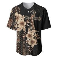 Samoa AIGA Mamanu Siapo Malu Motifs Baseball Jersey Black Ver