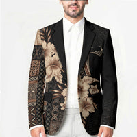 Samoa AIGA Mamanu Siapo Malu Motifs Blazer Black Ver
