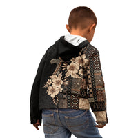 Samoa AIGA Mamanu Siapo Malu Motifs Kid Hoodie Black Ver