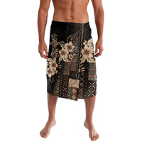 Samoa AIGA Mamanu Siapo Malu Motifs Lavalava Black Ver LT7 Black - Polynesian Pride