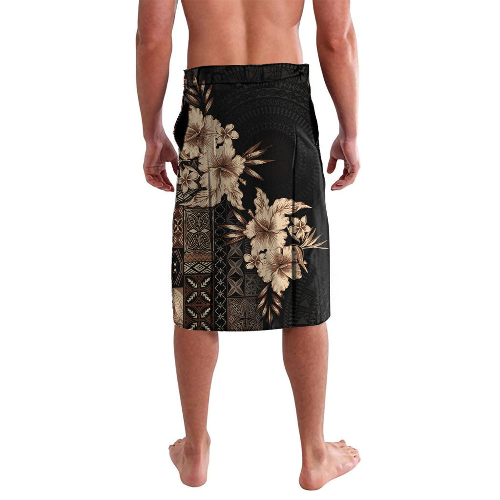 Samoa AIGA Mamanu Siapo Malu Motifs Lavalava Black Ver LT7 - Polynesian Pride