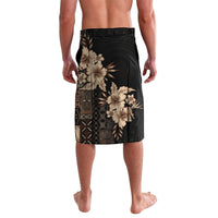 Samoa AIGA Mamanu Siapo Malu Motifs Lavalava Black Ver LT7 - Polynesian Pride