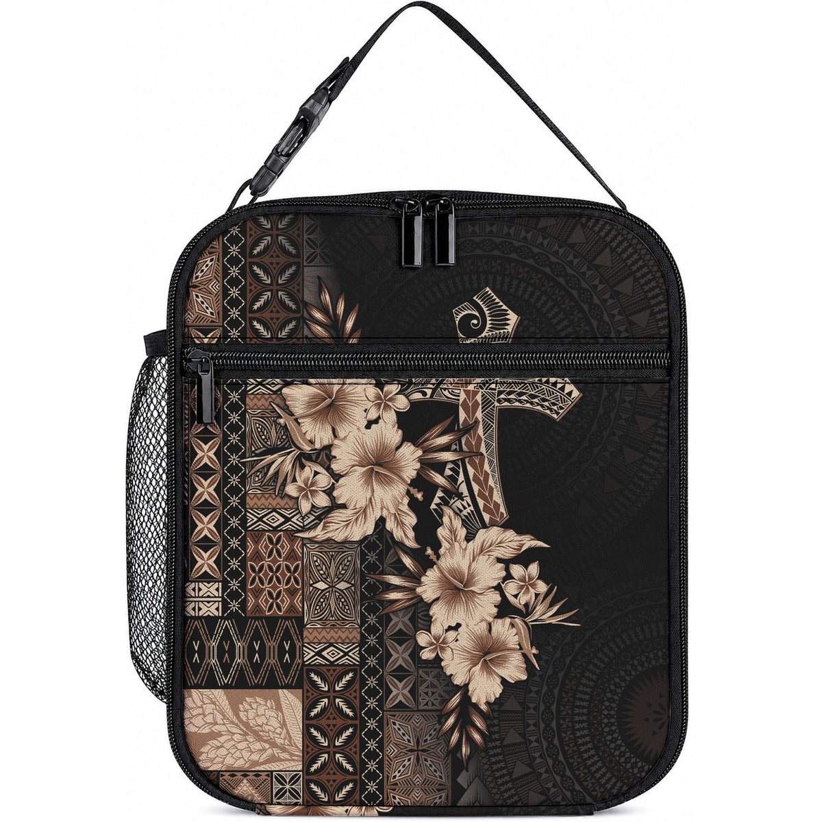 Samoa AIGA Mamanu Siapo Malu Motifs Lunch Bag Black Ver