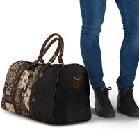 Samoa AIGA Mamanu Siapo Malu Motifs Travel Bag Black Ver