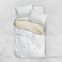 Samoa AIGA Mamanu Siapo Malu Motifs Bedding Set Lotu a Tamaiti White Ver