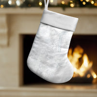 Samoa AIGA Mamanu Siapo Malu Motifs Christmas Stocking Lotu a Tamaiti White Ver