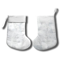 Samoa AIGA Mamanu Siapo Malu Motifs Christmas Stocking Lotu a Tamaiti White Ver
