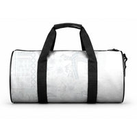 Samoa AIGA Mamanu Siapo Malu Motifs Duffle Bag Lotu a Tamaiti White Ver