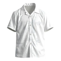 Samoa AIGA Mamanu Siapo Malu Motifs Kid Hawaiian Shirt Lotu a Tamaiti White Ver