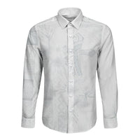 Samoa AIGA Mamanu Siapo Malu Motifs Long Sleeve Button Shirt Lotu a Tamaiti White Ver