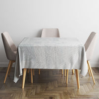 Samoa AIGA Mamanu Siapo Malu Motifs Tablecloth Lotu a Tamaiti White Ver